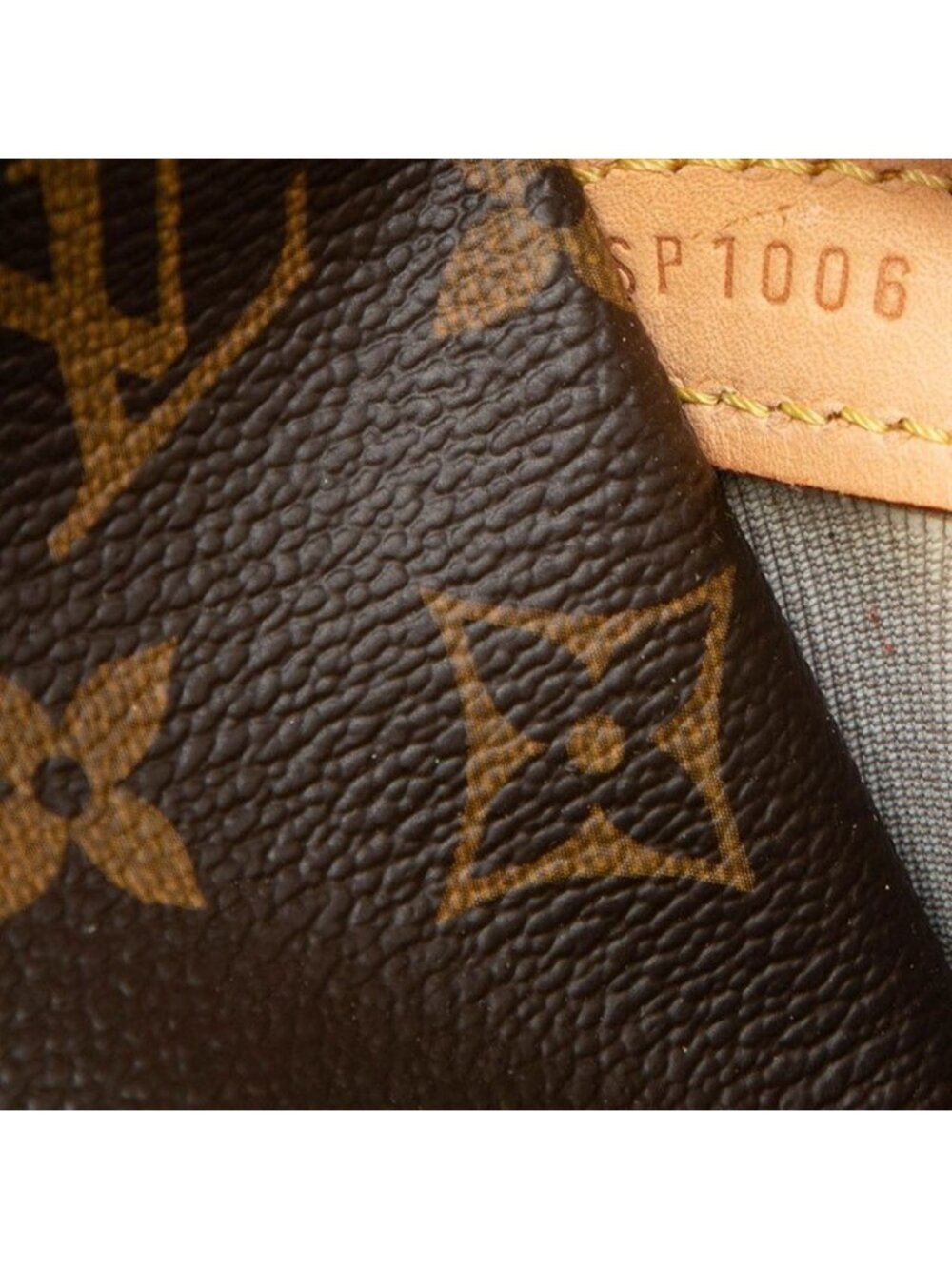 Louis Vuitton Monogram Reporter GM Crossbody Shoulder Bag Brown Leather - Picture 7 of 7